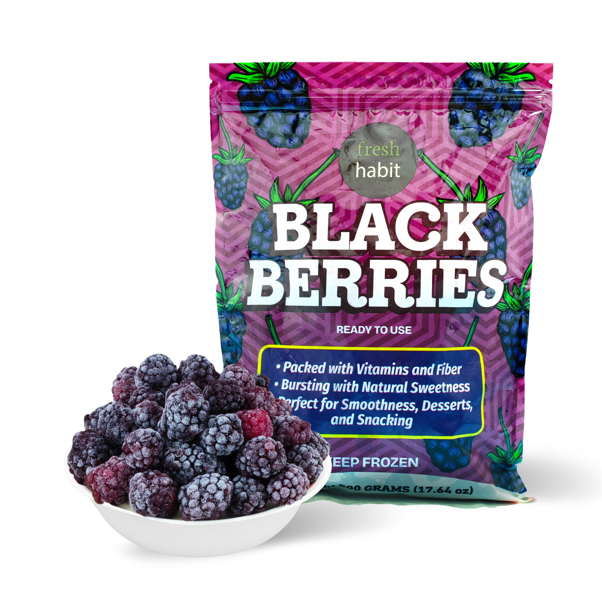 Frozen Blackberries